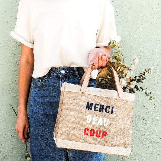 Apolis Jute Market Tote -  Sustainable/Ethical