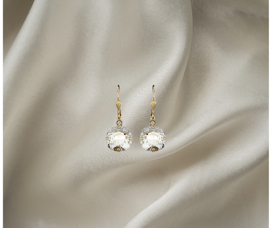 La Vie Parisienne VINTAGE earrings - crystal