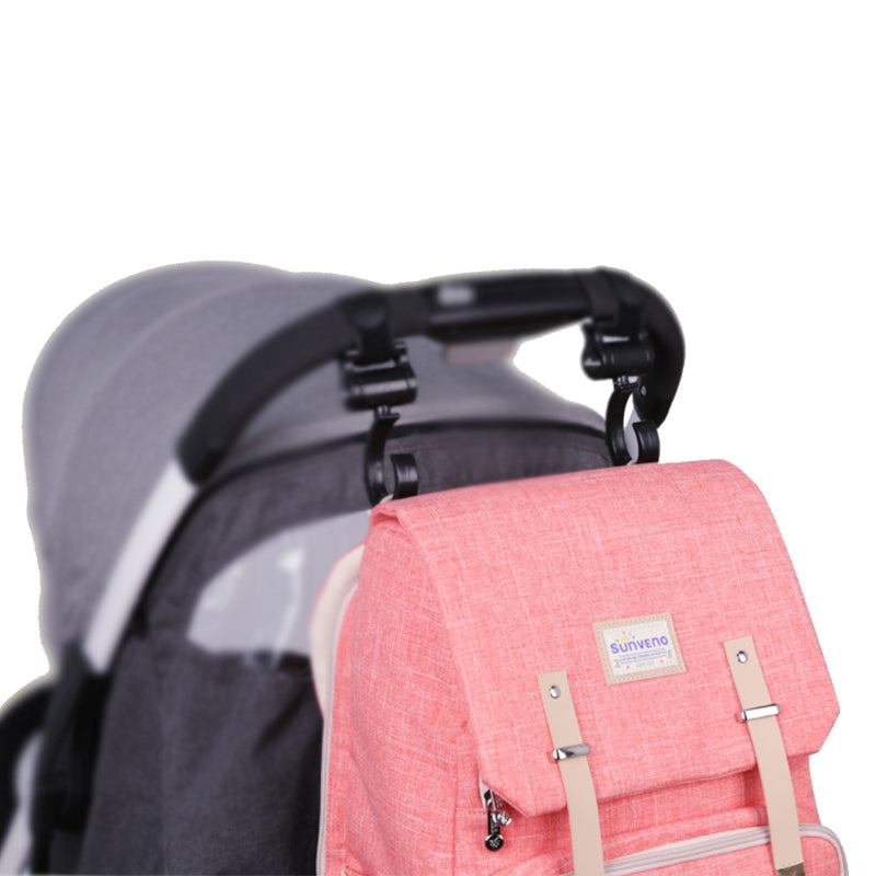 Canvas Diaper Bag - Travel Backpack