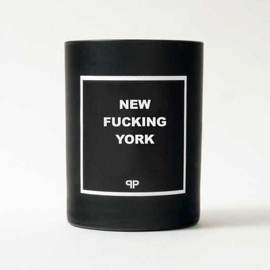 new fucking york candle